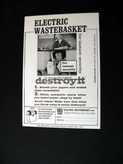 Original print advertisement from a 1965 publication.