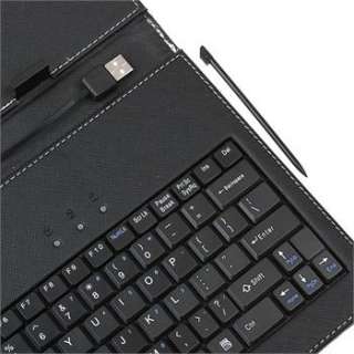 USB Keyboard Leather Case Bag Smart Cover Stylus Pen for 10.1 Tablet 