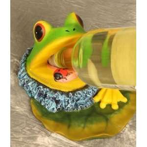 Frog Head Bottle Holder 