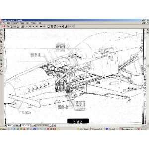 North American Aviation P 51 Aircraft Blueprints Engineering Drawings