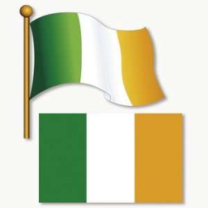  Irish Flag Cutouts   Party Decorations & Flags & Bunting 