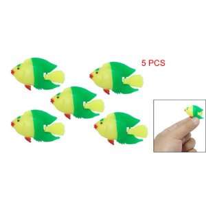  Como Vividly Plastic Ornament Decor 5 PCS for Aquarium 