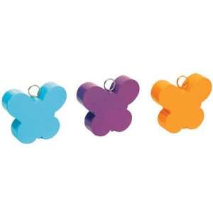  Purple Butterfly Plastic Weight Anagram Balloons 
