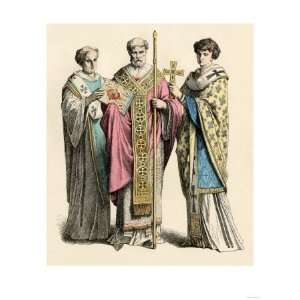 Eastern Orthodox Deacon, Bishop, and Levite, Byzantine Empire Premium 