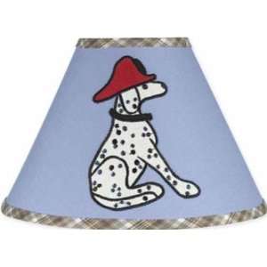  Frankies Fire Truck Lamp Shade by JoJo Designs Red Baby