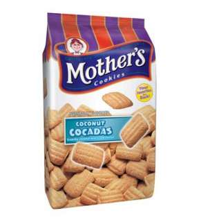   Coconut Cocadas Cookies, 14 Ounce Bags (Pack of 4) Mothers Cookies