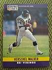 1990 Pro Set #197 Herschel Walker RB #34 Minnesota Viki