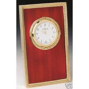  Faberge Prince Felix Red Enamel Desk Clock Everything 