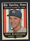 1959 TOPPS 117 JOHN BLANCHARD R EXCELLENT SET BREAK  