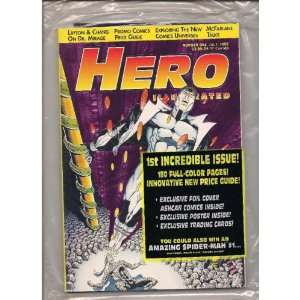  HERO ILLUSTRATED # ONE(1) 1993 SEALED VARIANT EXTRAS 