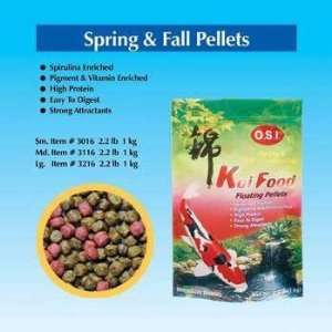  Osi Sprng & Fall Conditioning Large Koi Food 2 Lbs