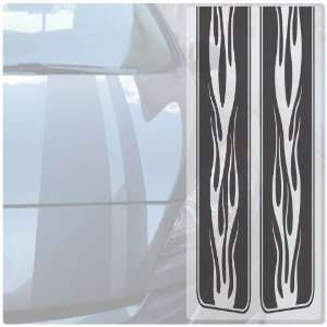  Racing Stripes (Classic Car Graphic )   Navy Automotive
