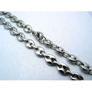   Steel 316L Mens Link Chain Necklace 22 10mm 72 gram Jewelry