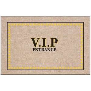  VIP Entrance  Doormat Patio, Lawn & Garden