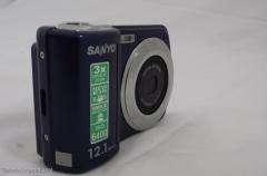 Sanyo VPC S120 12.1 Megapixel Digital Camera, X3 zoom  