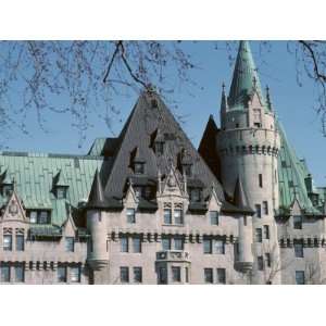  Exterior of Historical Chateau Laurier in the City of 