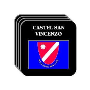  Italy Region, Molise   CASTEL SAN VINCENZO Set of 4 Mini 