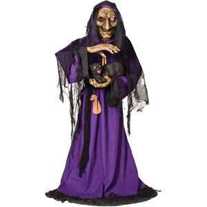 Halloween Decorations 5.5 Tall Matilda the Animated Witch