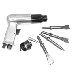 Heavy Duty Air Hammer with 4 pc Chisel 190MM  