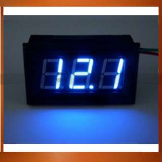 Digital Blue LED DC 0 ~ 700V voltage Voltmeter 3  