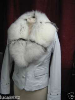 collo di pelliccia volpe per giacche col.grigio ART9188  