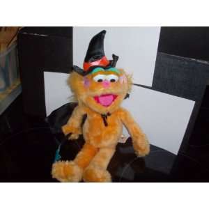 15 Zoe Sesame Street As Witch with Wand, Cape and Hat 