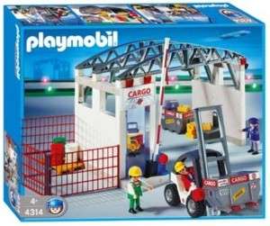 Playmobil 4314 Cargo Zone Airport with ForkLift NEW  