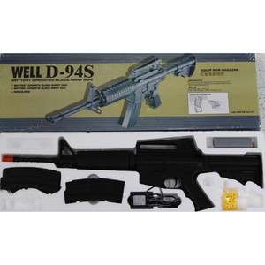 Full Auto Electric M4 M16 AEG AIRSOFT Rifle Gun +2 Mags* New 34 Scale 