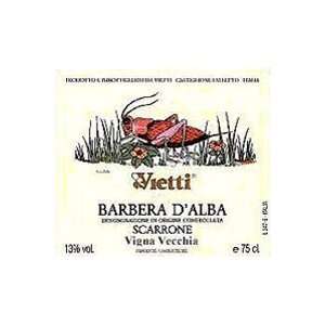  2009 Vietti Barbera DAlba Vigna Vecchia Scarrone 750ml 