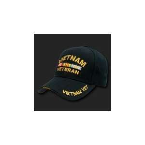  Military VIETNAM VETERANS Cap (BLACK) 