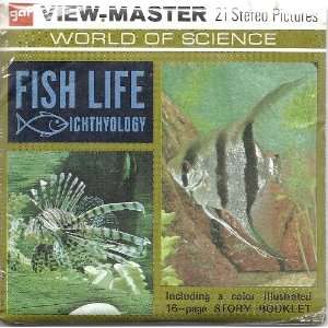  Fish Life Ichthyology 3d View Master 3 Reel Packet Toys & Games