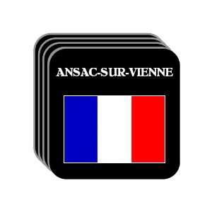  France   ANSAC SUR VIENNE Set of 4 Mini Mousepad 