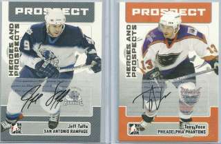 06/07 HEROES AND PROSPECTS AUTOGRAPHS TONY VOCE  