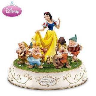   White And The Seven Dwarfs Animated Music Box by The Bradford Exchange