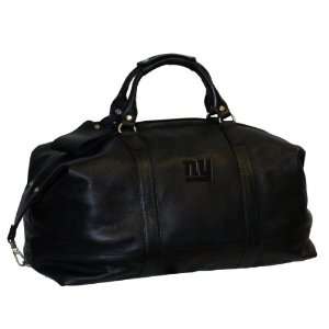   Leather Captains Carry on Bag New York Giants