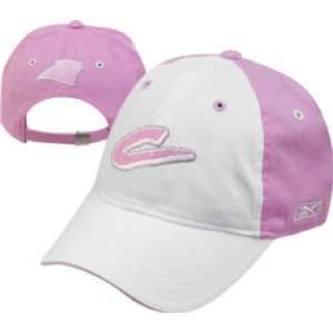  Womens Carolina Panthers Pink Rhinestone Hat