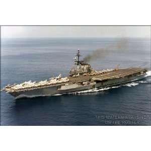  USS Franklin D. Roosevelt CV 42   24x36 Poste 