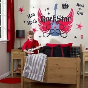  Party Destination 160150 Rock Star Giant Wall Decals 