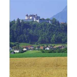 Castle, Gruyeres, Fribourg Canton, Switzerland, Europe Photographic 