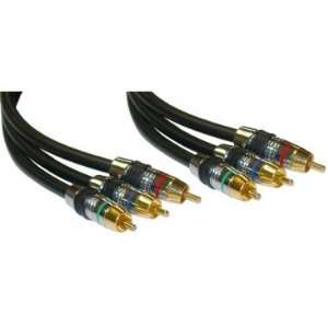  NEW Component Video Cable Premium Grade 24K Gold, CL2, 50 