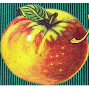  Apple Art Antel Salt jus de Pommes Label, 1930s 