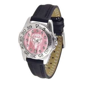  New Mexico Lobos NCAA Mother of Pearl Sport Ladies Watch 