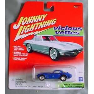  Johnny Lightning Vicious Vettes 1963 Corvette GS Coupe 