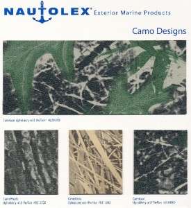 Nautolex Camo Auto/Marine Vinyl Upholstery Fabric  