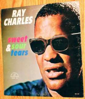 VINYL LP Ray Charles   Sweet And Sour Tears / ABC / mono  