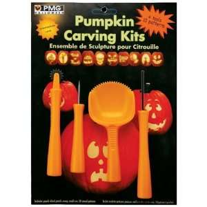   Paper Magic Group 6520279 Pumpkin Carving Kit w/Patterns Toys & Games