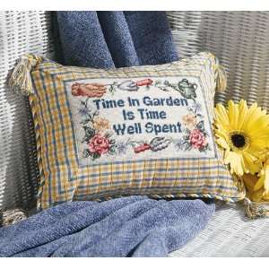  Time In Garden Accent Pillow