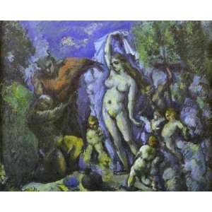   paintings   Paul Cezanne   24 x 20 inches   Temptation of St Anthony