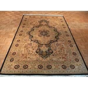  6 x 9 HAND KNOTTED ORIENTAL RUG FINE TABRIZ DESIGN 