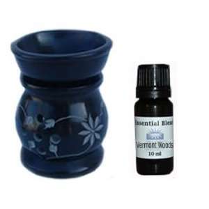   Aromatherapy Oil Burner Diffuser with Vermont Woods Essential Oil